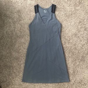 Title Nine | Blue Tank Sleeve V-Neck Small Dress